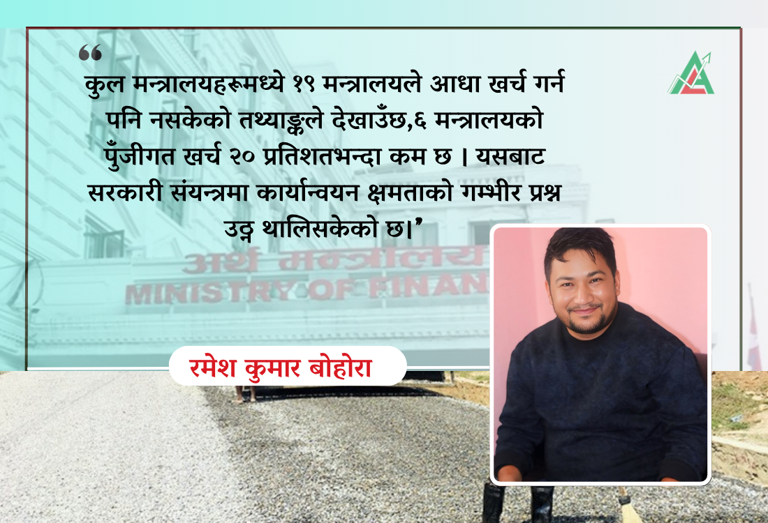बजेट कार्यान्वयनमा समस्याः सरकार असक्षम कि योजना विहीन ?